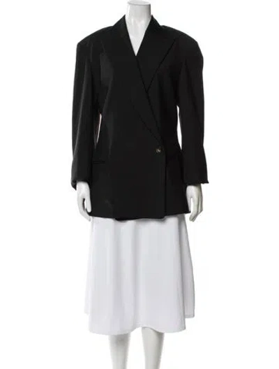 Pre-owned Acne Studios Wool Blazer In Black