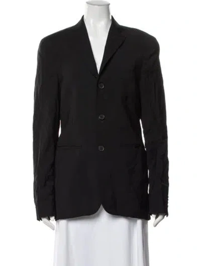 Pre-owned Acne Studios Wool Blazer In Black