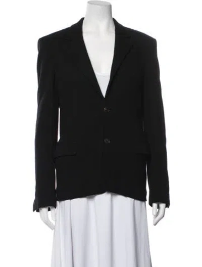 Pre-owned Acne Studios Wool Blazer In Black