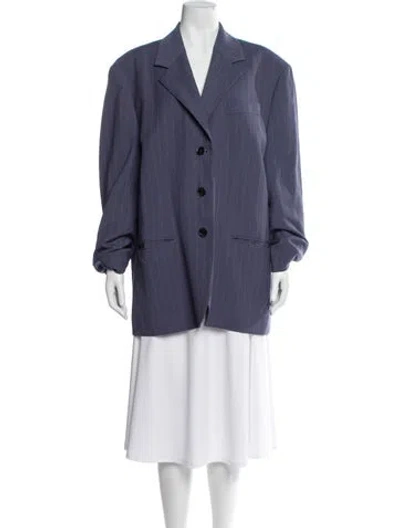 Pre-owned Acne Studios Wool Blazer In Blue