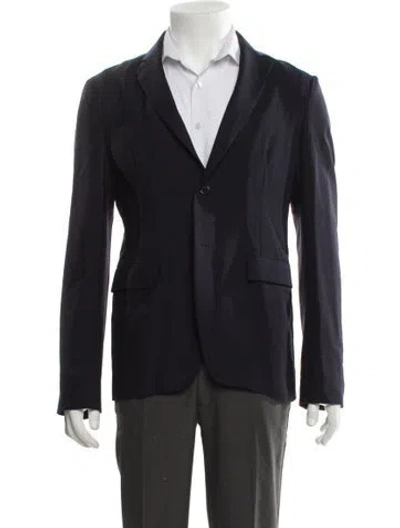 Pre-owned Acne Studios Wool Blazer In Blue