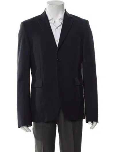 Pre-owned Acne Studios Wool Blazer In Blue