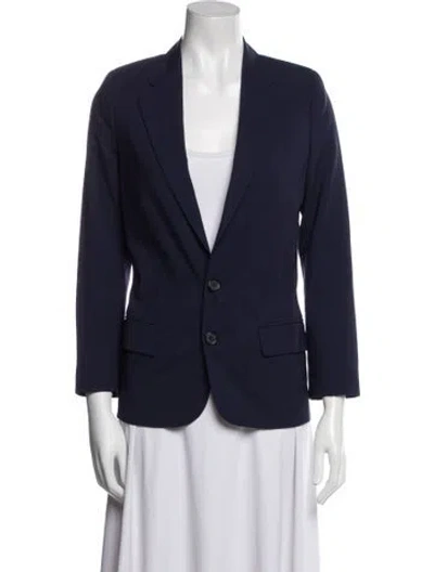 Pre-owned Acne Studios Wool Blazer In Blue
