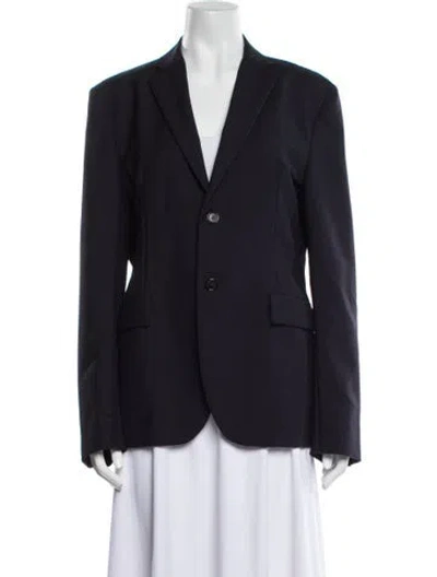 Pre-owned Acne Studios Wool Blazer In Blue
