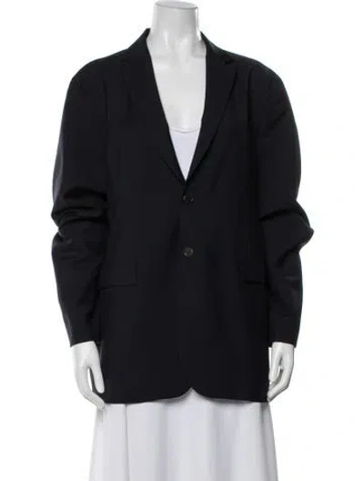 Pre-owned Acne Studios Wool Blazer In Blue