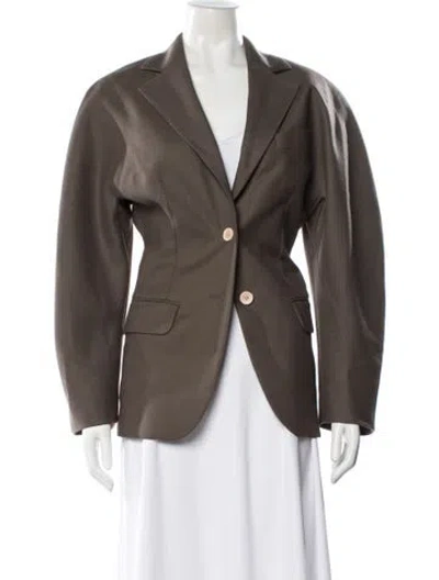 Pre-owned Acne Studios Wool Blazer In Brown