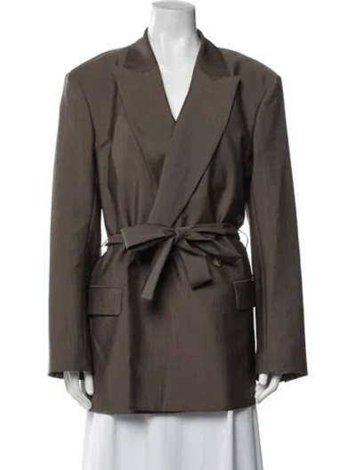 Pre-owned Acne Studios Wool Blazer In Brown