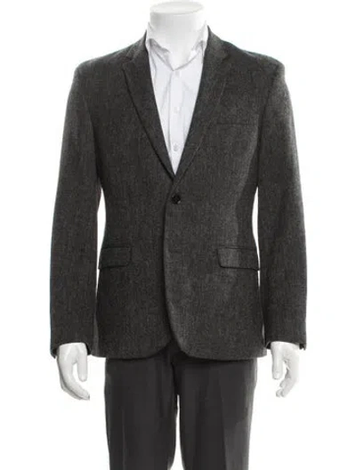 Pre-owned Acne Studios Wool Blazer In Gray