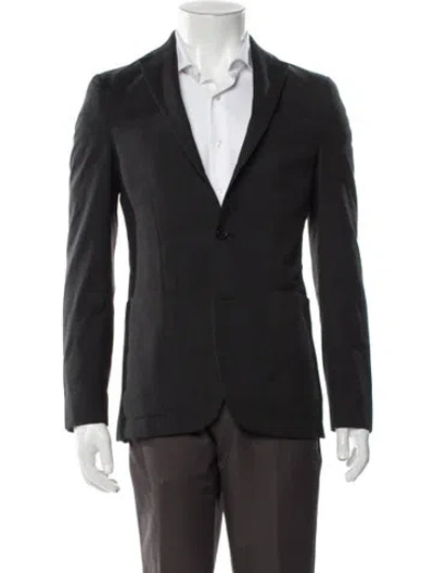 Pre-owned Acne Studios Wool Blazer In Gray