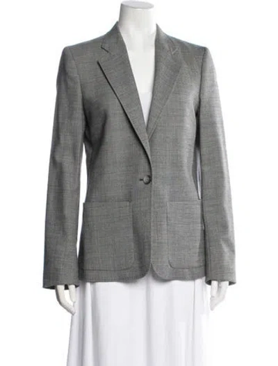 Pre-owned Acne Studios Wool Blazer In Grey