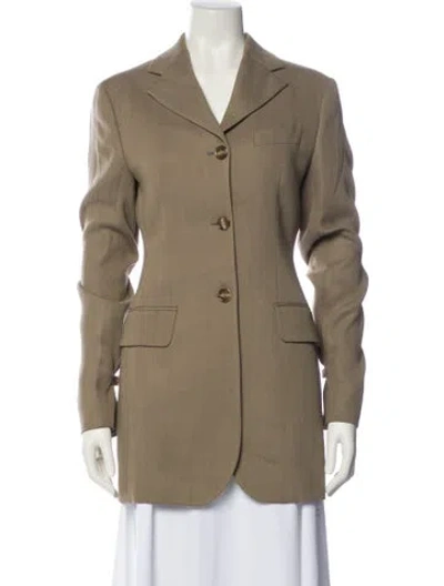 Pre-owned Acne Studios Wool Blazer In Neutral