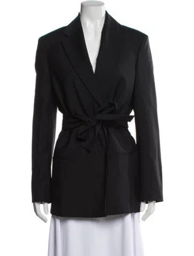 Pre-owned Acne Studios Wool Blazer W/ Tags In Black