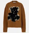 Acne Studios Wool-blend Sweater In Brown