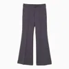 Acne Studios Wool-blend Trumpet Trousers In Blue