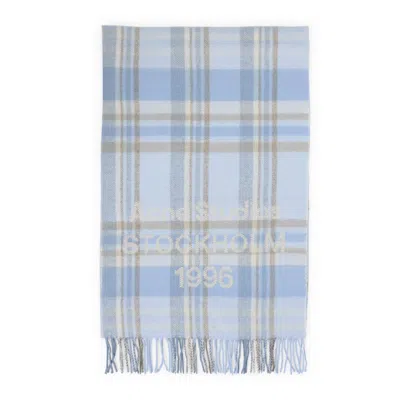 Acne Studios Wool Blend Unisex Scarf In Pink