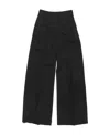 Acne Studios Wool-blended Fine Tailored Trousers In Black
