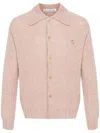 Acne Studios Wool Cardigan In Pink