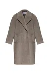 Acne Studios Wool Coat In Brown