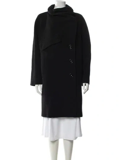 Pre-owned Acne Studios Wool Coat In Black