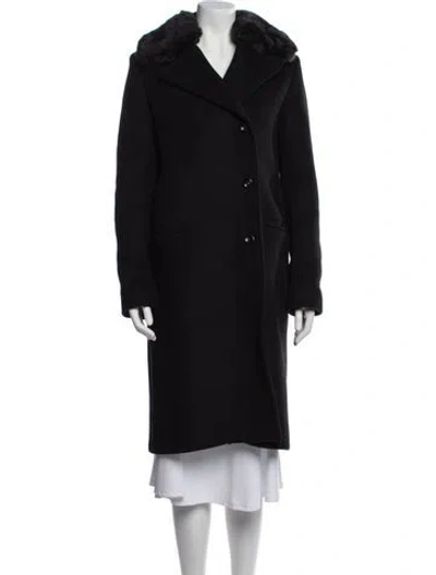 Pre-owned Acne Studios Wool Coat In Black