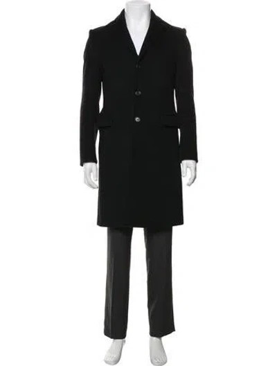 Pre-owned Acne Studios Wool Coat In Black