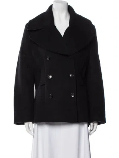 Pre-owned Acne Studios Wool Coat In Black