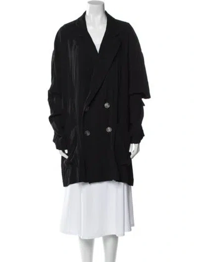 Pre-owned Acne Studios Wool Coat In Black