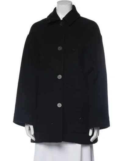 Pre-owned Acne Studios Wool Coat In Black