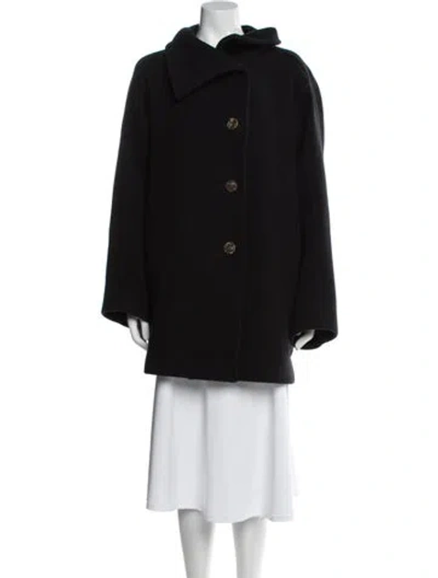 Pre-owned Acne Studios Wool Coat In Black