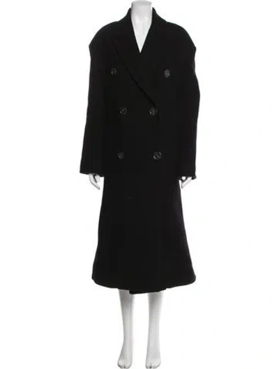 Pre-owned Acne Studios Wool Coat In Black