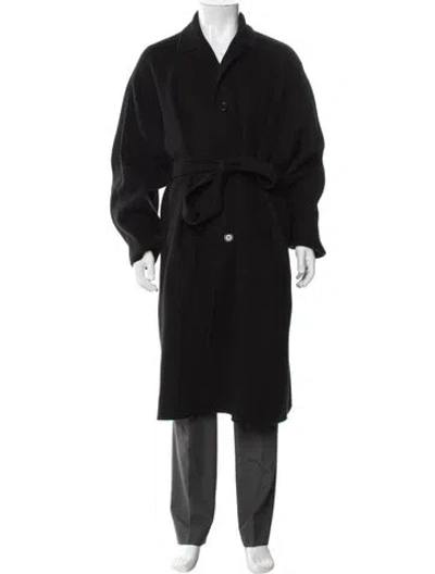 Pre-owned Acne Studios Wool Coat In Black