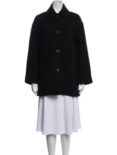 Pre-owned Acne Studios Wool Coat In Black