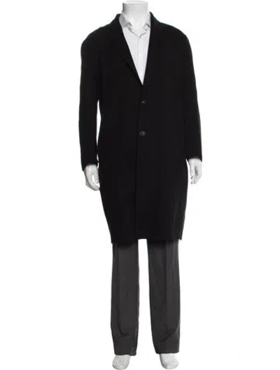 Pre-owned Acne Studios Wool Coat In Black