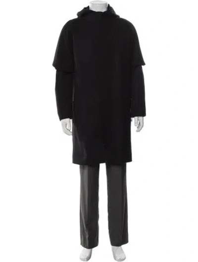 Pre-owned Acne Studios Wool Coat In Black
