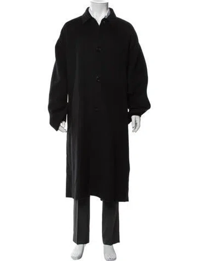Pre-owned Acne Studios Wool Coat In Black