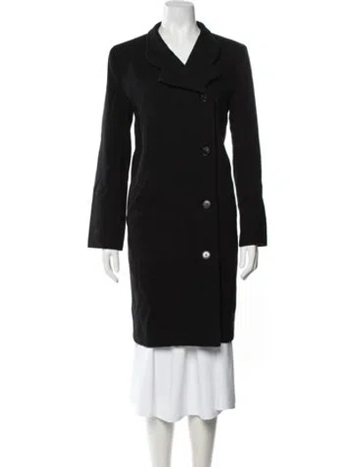 Pre-owned Acne Studios Wool Coat In Black