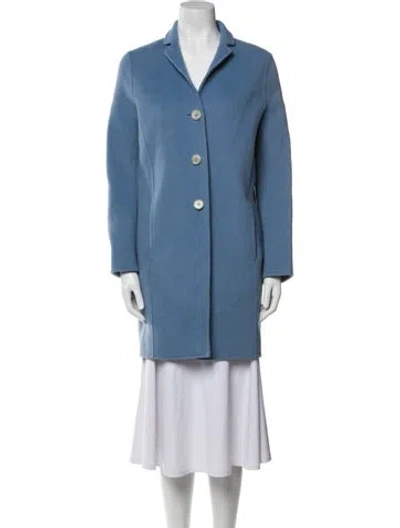 Pre-owned Acne Studios Wool Coat In Blue