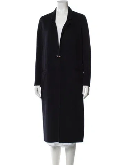 Pre-owned Acne Studios Wool Coat In Blue