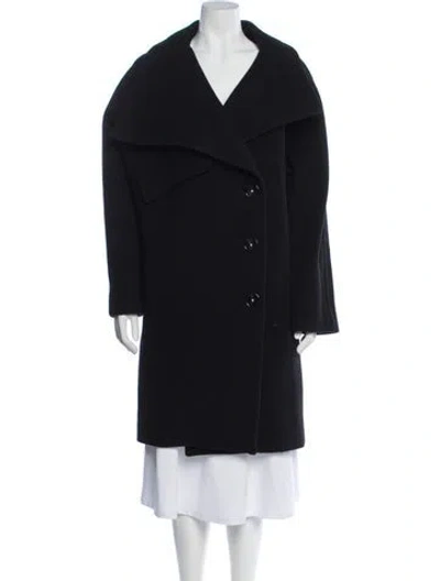 Pre-owned Acne Studios Wool Coat In Blue