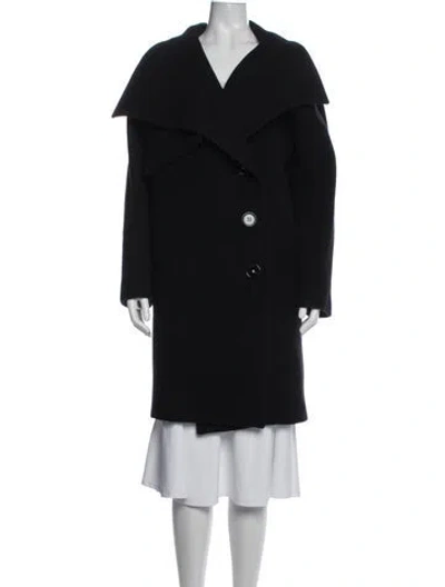Pre-owned Acne Studios Wool Coat In Blue