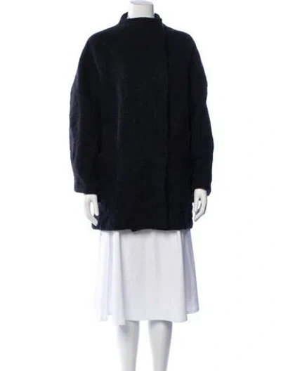 Pre-owned Acne Studios Wool Coat In Blue