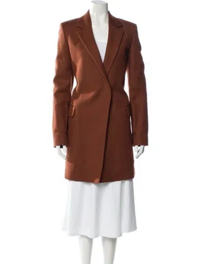 Pre-owned Acne Studios Wool Coat In Brown