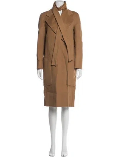 Pre-owned Acne Studios Wool Coat In Brown