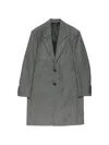 Acne Studios Wool Coat In Gray
