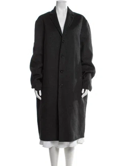 Pre-owned Acne Studios Wool Coat In Gray