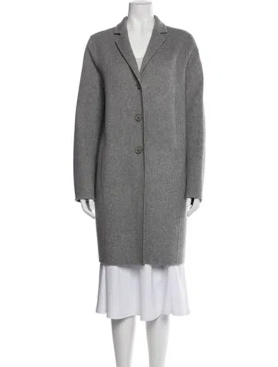 Pre-owned Acne Studios Wool Coat In Gray