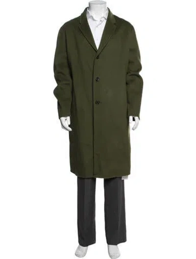 Pre-owned Acne Studios Wool Coat In Green