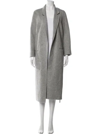 Pre-owned Acne Studios Wool Coat In Grey