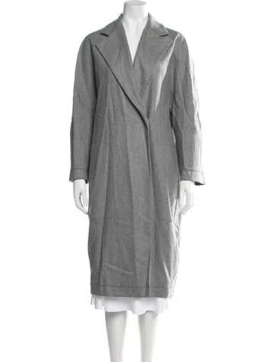 Pre-owned Acne Studios Wool Coat In Grey