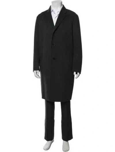 Pre-owned Acne Studios Wool Coat In Grey